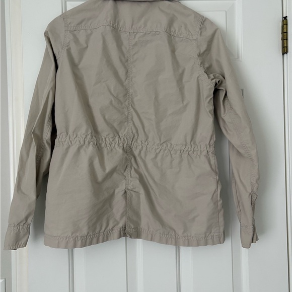 Set of 2 Eddie Bauer Women’s Small Utility Jackets - Tan & Khaki - Lightweight - Picture 3 of 8